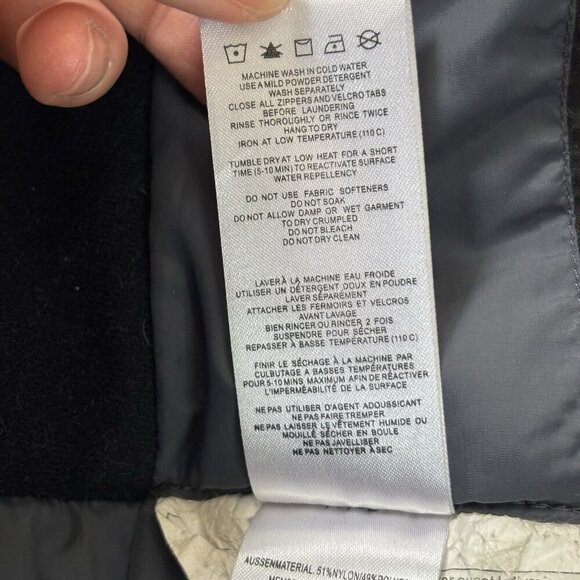 LOLE Insulated Waterproof Winter Parka Jacket Coat Womens M Black Floral flowers - Picture 14 of 16